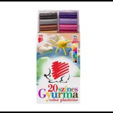 ICO: SÜNI színes gyurma 20 színnel 400gr