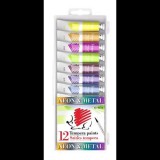 ICO "Süni" tempera készlet metál és neon színek 12 darabos (7270143001) (7270143001)