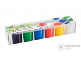 ICO süni tempera tégelyes 6 klf.szín x 25 ml