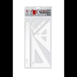 ICO Süni Vonalzókészlet műanyag (4 db) (7250076002)