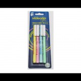 ICO Videotip Slim szövegkiemelő - Pasztell (4db) (9580121004)