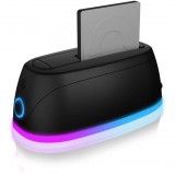 ICY BOX IB-1124L-C3 USB 3.2 Gen 1 (3.1 Gen 1) Type-B Fekete (IB-1124L-C3)