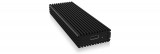 ICY BOX IB-1816M-C31 Külső SSD ház Fekete U.2