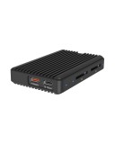 ICY BOX IB-CR602M-C31 Külső SSD ház Fekete M.2