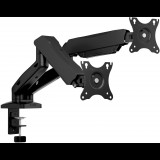 ICY BOX IB-MS204-T 81,3 cm (32") Asztali Szürke, Ezüst (61074)