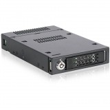 ICY DOCK M.2 PCIe NVMe SSD Mobile Rack for External 3.5” Drive Bay (MB601M2K-1B)