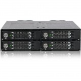 Icy Dock MB720M2K-B ToughArmor 4x M.2 NVMe - 5.25" SSD beépítő keret (MB720M2K-B)