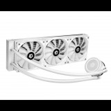 ID-Cooling AURAFLOW X 360 SNOW univerzális CPU vízhűtés fehér (AURAFLOW X 360 SNOW) - Processzor hűtő