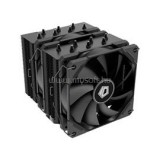 ID-COOLING CPU Cooler - SE-207-XT BLACK (10.8-13.2 dB; max 129.39 m3/h; 4Pin csatlakozó, 7 db heatpipe, 2x12cm, PWM) (SE-207-XT_BLACK)