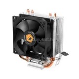 ID-COOLING CPU Cooler - SE-802 (23,3dB; max. 48,76 m3/h; 3pin csatlakozó, 2 db heatpipe, 8cm) (SE-802)