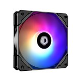 ID-COOLING ID COOLING TF-12025-PRO-ARGB REVERSE számítógépes hűtőrendszer Számítógép ház Ventilátor 12 cm Fekete, Fehér 1 db