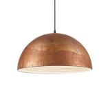 IDEAL LUX FOLK függesztett lámpa E27 foglalattal, max. 60W, 50 cm átmérő, rozsda 174228