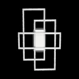 IDEAL LUX FRAME-1 fali/mennyezeti lámpa, 3000K melegfehér, 2200 lm, 31W, beépített LED, fehér, 230726