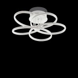 IDEAL LUX KAROL mennyezeti lámpa, 4000K természetes fehér, 6900 lm, 45W, beépített LED, fehér, 227825