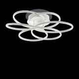 IDEAL LUX KAROL mennyezeti lámpa, 4000K természetes fehér, 8380 lm, 63W, beépített LED, fehér, 227832