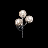 IDEAL LUX KEPLER fali lámpa, max. 3x60W, E27 foglalattal, fekete, 187006