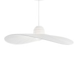 IDEAL LUX MADAME függesztett lámpa E27 foglalattal, max. 60W, 110 cm átmérő, fehér 174396