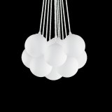 IDEAL LUX MAPA PLUS több ágú függeszték, max. 11x40W, E14 foglalattal, fehér, 131924