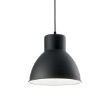 IDEAL LUX METRO függesztett lámpa E27 foglalattal, max. 60W, 27,5 cm átmérő, fekete 139098
