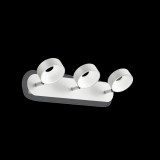 IDEAL LUX OBY fali/mennyezeti lámpa, 3000K melegfehér, 1200 lm, 18W, beépített LED, fehér, 196701