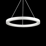 IDEAL LUX ORACLE 1 ágú függeszték, 3000K melegfehér, 2850 lm, 43W, beépített LED, fehér, 211381