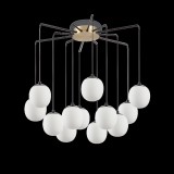 IDEAL LUX RHAPSODY több ágú függeszték, max. 12x28W, G9 foglalattal, réz, 236957