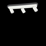 IDEAL LUX RUDY mennyezeti lámpa, max. 3x35W, GU10 foglalattal, fekete, 229058