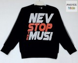 iDO fiú, 2 részes szett, fekete-szürke, melegítő nadrággal (K820/00-8317)