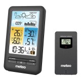 Időjárásállomás METEO SP98 - időjárás előrejelzés, hőmérséklet, páratartalom, légnyomás, érzékelők, LCD kijelző