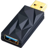 iFi Audio iSilencer+ AA USB 3.0 A -> USB 3.0 A M/F zavarszűrő fekete