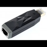 ifi LAN iSilencer RJ45 apa - RJ45 anya Zavarszűrő - Fekete (LAN ISILENCER)