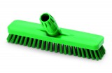 Igeax Srl. Igeax élelmiszeripari padlósúrolókefe 30cm széles zöld, 0,75mm kemény sörtével