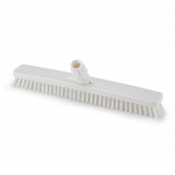 Igeax Srl. Igeax élelmiszeripari padlósúrolókefe 45cm széles fehér, 0,5mm közepes sörtével