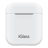 iGlass AirPods 2 tok fehér (airpods2-case-w) (airpods2-case-w) - Fülhallgató tok