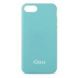 iGlass Case iPhone 7 Plus tok türkizkék (IP7P-turkiz) (IP7P-turkiz) - Telefontok