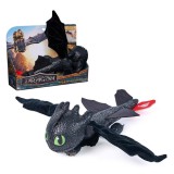 Így neveld a sárkányodat: Kézre csatolható Fogatlan plüss 30cm - Spin Master