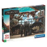 Így neveld a sárkányodat sárkányok szövetsége 104db-os Supercolor puzzle - Clementoni