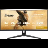 iiyama G-MASTER GCB3486WQSCP-B1 számítógép monitor 86,4 cm (34") 1440 x 3440 pixelek 4K Ultra HD Fekete (GCB3486WQSCP-B1)