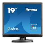 iiyama ProLite E1980S-B1 számítógép monitor 48,3 cm (19") 1280 x 1024 pixelek VGA LED Fekete (E1980S-B1)