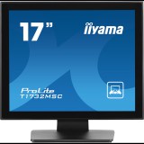 iiyama ProLite T1732MSC-B1SAG számítógép monitor 43,2 cm (17") 1280 x 1024 pixelek Full HD LED Érintőképernyő Asztali Fekete (T1732MSC-B1SAG)