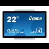 iiyama ProLite TF2215MC-B2 számítógép monitor 54,6 cm (21.5") 1920 x 1080 pixelek Full HD LED Érintőképernyő Többfelhasználós Fekete (TF2215MC-B2)