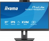 iiyama ProLite XUB2790QSUH-B2 68,6 cm (27") 2560 x 1440 px Wide Quad HD LED Fekete PC Monitor
