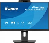iiyama XUB2490HSUH-B2 számítógép monitor 60,5 cm (23.8") 1920 x 1080 pixelek Full HD LED Fekete