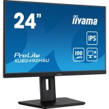 iiyama XUB2492HSU-B6 számítógép monitor 60,5 cm (23.8") 1920 x 1080 pixelek Full HD LED Fekete (XUB2492HSU-B6)