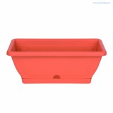 IL-PE Balkonláda 40 cm tálcával mintás