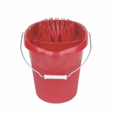 IL-PE Felmosó vödör 13 literes ovális csavaró kosárral MOP