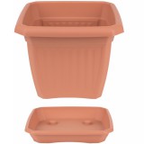IL-PE terrakotta négyszögletű virágcserép 50cm