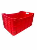 ILPE M30 láda, piros, orig. anyagból, 60x40x30 cm