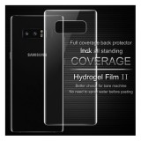 IMAK Samsung Galaxy Note 8 (SM-N950F) védőfólia (csak hátsó, full screen, íves részre, öngyógyító, 0.15mm vékony) átláts