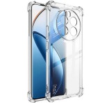 IMAK szilikon telefonvédő (ütésállóság, légpárnás sarok) ÁTLÁTSZÓ Realme 12 Pro Plus, 12 Pro